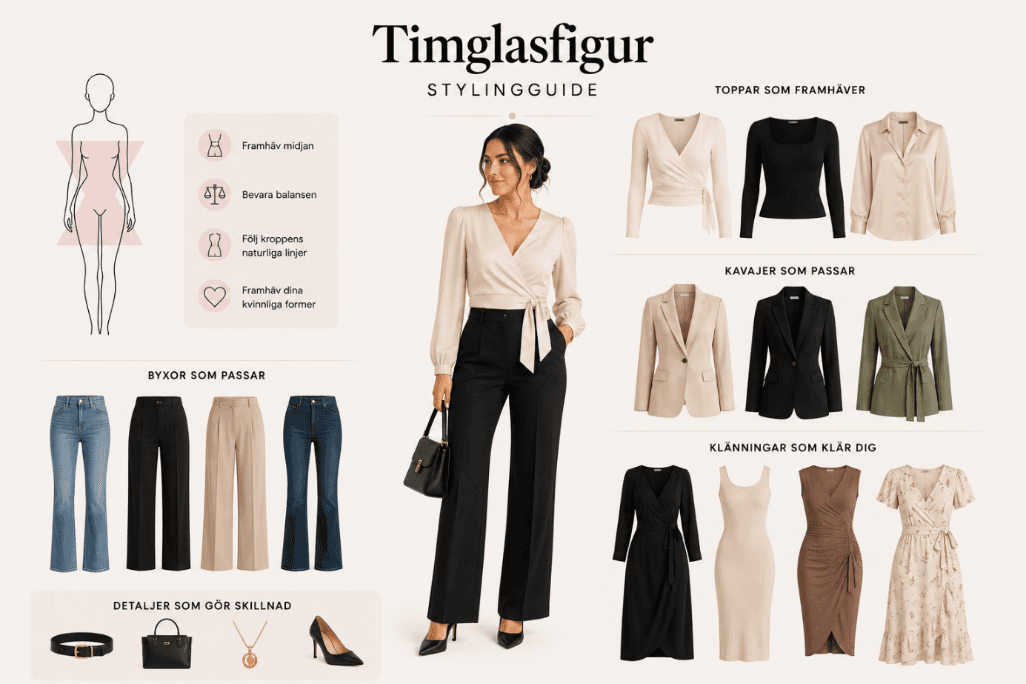 Timglasfigur – stylingguide