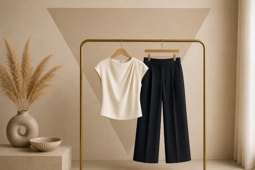 Inverterad triangel – stylingguide